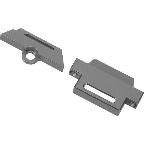 Support de batterie en alliage d'aluminium avec sangle pour voiture RC Traxxas 1/10 Slash 2WD châssis 5822 5822A, gris (1/5)