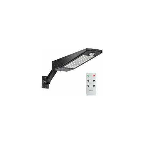 – Lampe solaire extérieure LED avec support réglable – 3000lm – Batterie lithium 4500mAh – IP65 étanche pour tous climats (1/4)