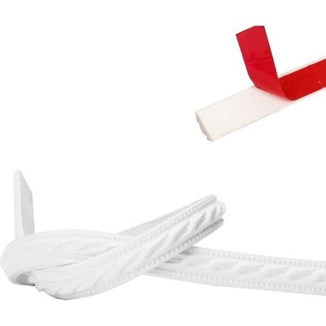 Flexible, selbstklebende Wandleiste – PVC – Dekorative Bordüre – 5,0 m (1/4)