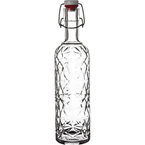 Bouteille Oriente 1l Design élégant, Verre Résistant - Bormioli (1/4)