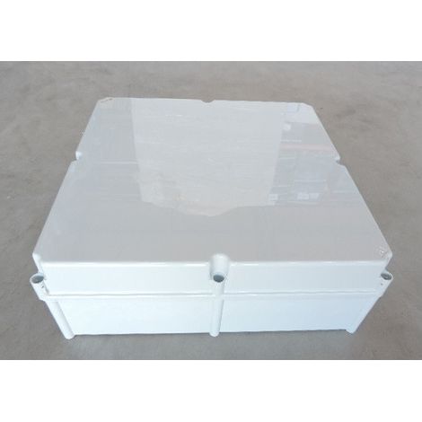 Boite polycarbonate avec couvercle opaque 540x540x205mm double isolation série MORVAN (1/3)