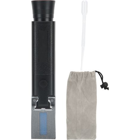 Alcohol Refractometer Handheld Wine Concentration Meter Liquor Measuring Tools 0-80%