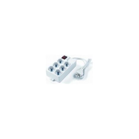 Multipresa Compact 6 Posti Schuko/Bivalenti (Elettrocanali Cod. Eck11406)