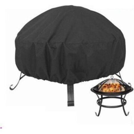 Housse de barbecue et plancha Housse De Protection Pour Braséros Ø 85 X 40 Cm Imperméable,, Tissu Oxford 210d Housse (1/5)