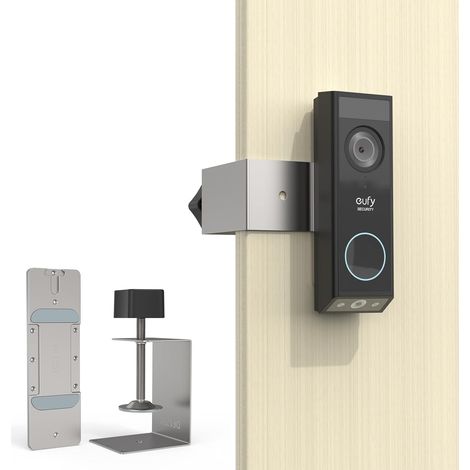 Support compatible avec sonnette de porte Video E340, support de protection contre le vol en aluminium (1/5)