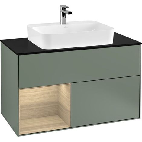Villeroy & Boch G362PCGM Meuble sous-lavabo Finion G36 (1/2)