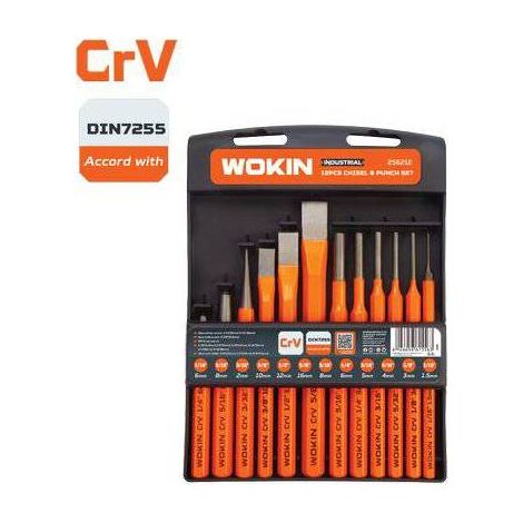 CACCIASPINA SCALPELLI PUNZONI KIT 256212 WOKIN