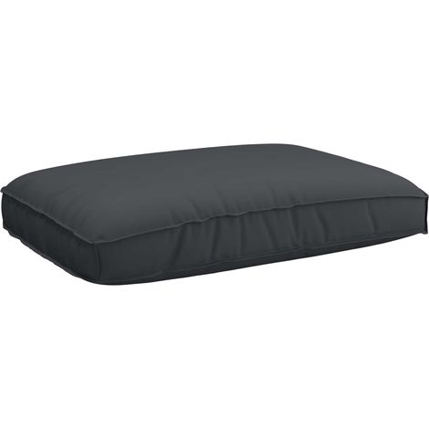 Kissen Schwarz 120 x 80 x 12 cm Oxford-Stoff