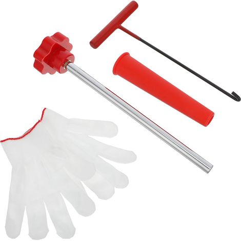 Kit Réparation Pneu Voiture en Fer et Plastique Outil Léger et Polyvalent pour Démontage et Réparation des Pneus de Voiture et Camion Automobile (1/5)