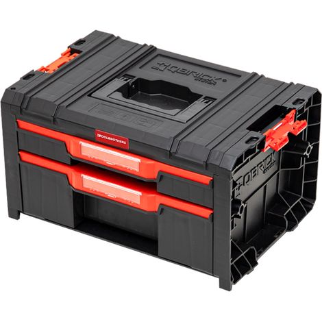 Toolbrothers RHINO L Drawer 2 ECO Organize+ con due cassetti + cassette IP54