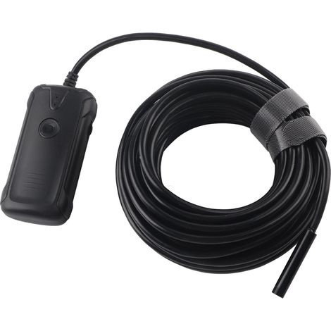 Caméra Endoscopique WiFi HD, Borescope Industriel Sans Fil, 8mm Objectif Unique, 10m (32,8ft), Inspection Poussière, Poignée (1/5)