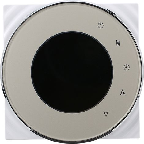 Climatiseur central Champagne BAC-6000 95240 V CA, chauffage et climatisation, écran tactile numérique LCD, mémoire de données programmable hebdomadaire 5+2, thermostat d'ambiance (1/4)
