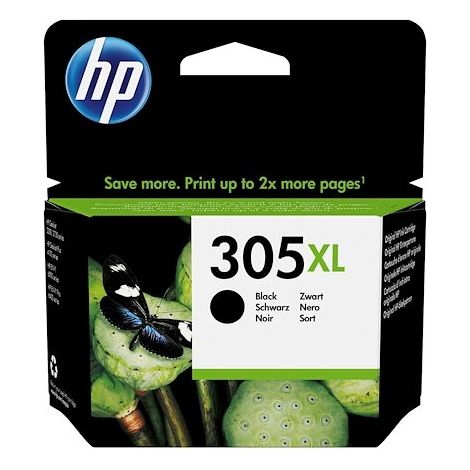 HP 305XL Cartouche d'encre authentique grande capacité noir (1/5)