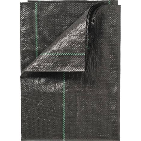 Nature Cubierta para suelo negra 2x10 metros duradera (1/3)
