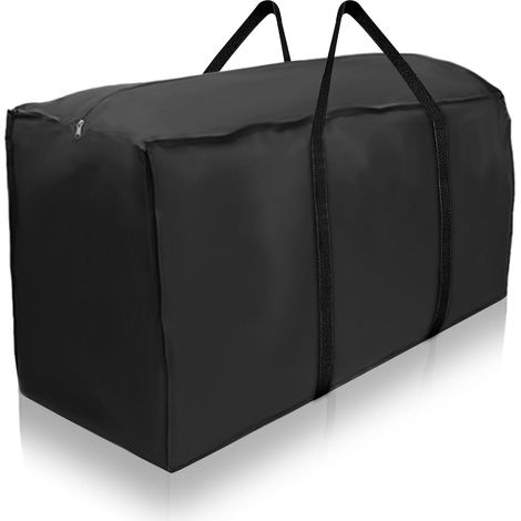 Sac de rangement pour coussins de meubles de jardin, imperméable, résistant aux UV, robuste, indéchirable, tissu Oxford 210D, sac de rangement, extérieur, jardin, terrasse, housse de coussin, sacs (1/5)