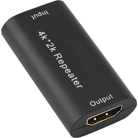 Amplificateur HDMI 3D 1080P 40 Mètres, Répéteur de Signal pour Téléviseurs HD - Noir (1/5)