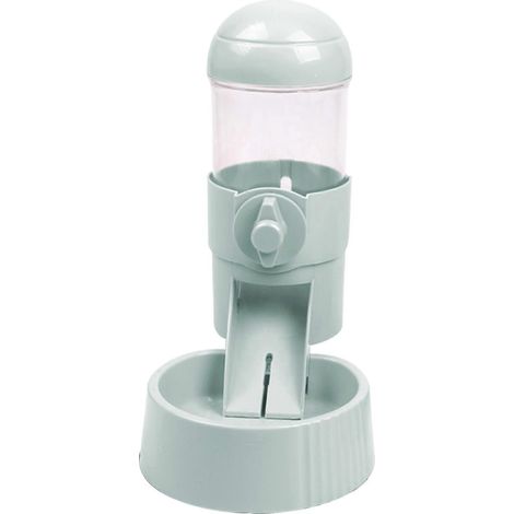 Distributeur d'eau automatique transparent, suspension incluse, cadeau idéal pour les propriétaires d'animaux - Distributeur de nourriture - Bleu (1/5)