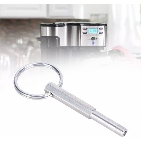 Clé à tête ovale portable en acier inoxydable pour réparation de machines à café (1/5)