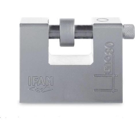 IFAM HUNO 80 - cadenas acier monobloc haute sécurité (1/4)
