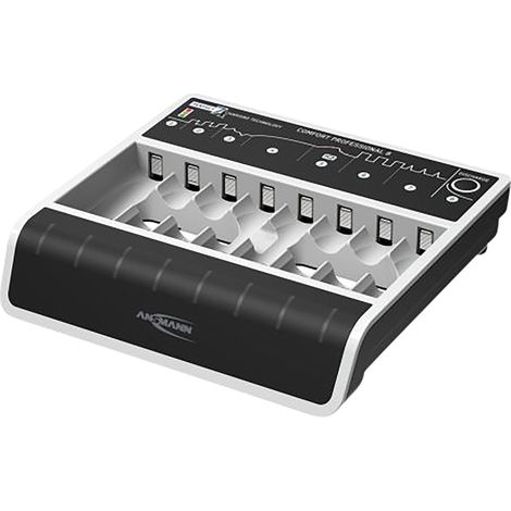 ANSMANN Schnell-Ladegerät mit USB Eingang für 1 bis 8 NiMH Akkus (1/5)