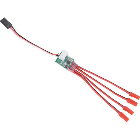 RC-Flugzeugzubehör LED-Lichtleisten-Controller für ferngesteuerte Flugzeuge (3S) (1/5)