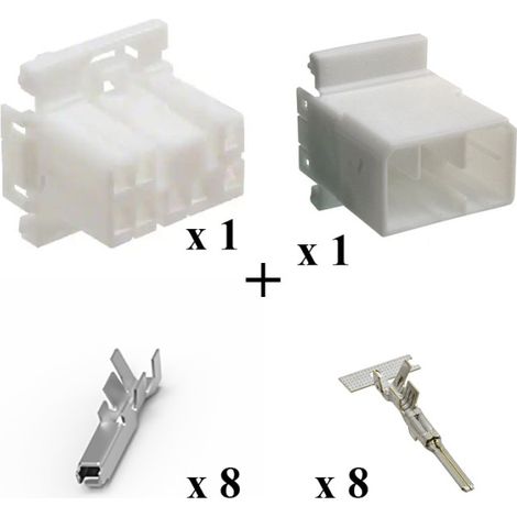 Kit Connecteur Multilock Series 070 Mâle femelle 8 Voies