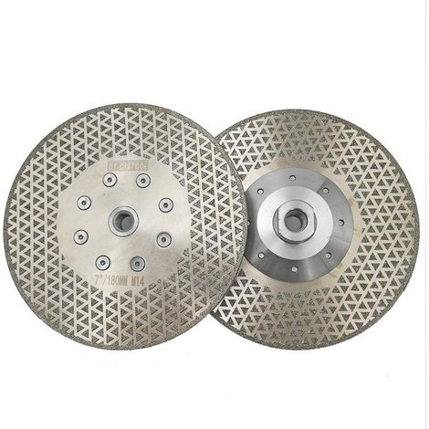 Diamantscheibe Trennscheibe M14 Fliesen Keramik Granit 2 180mm (1/5)