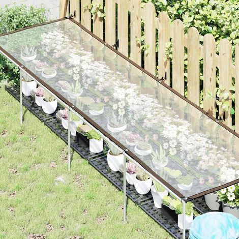 Housse de protection plantes avec œillets 1x4 m polyéthylène (1/5)