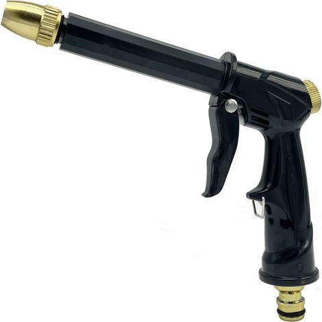 Pistolet à eau haute pression, lance longue, réglable, pour voiture, jardin et nettoyage (1/5)