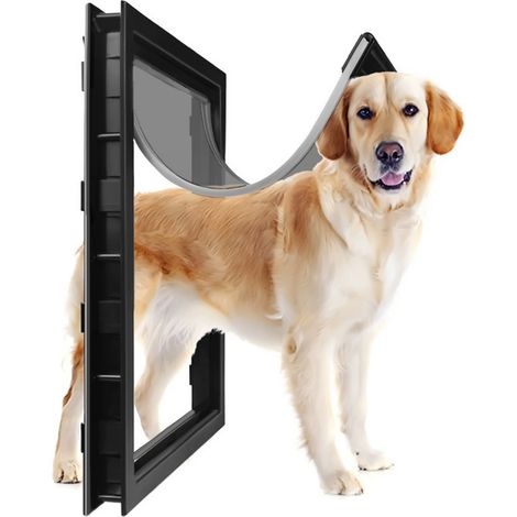 FIANAO - Barrière pour chien - Dimensions : 51 × 38 cm - Cadre en ABS haute résistance, plaque de réinitialisation magnétique (1/5)