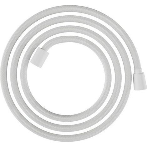 Flexible de douche en textile Designflex 200 cm blanc mat (1/2)