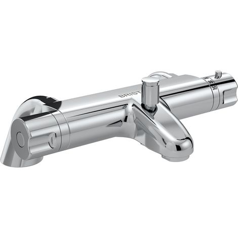 Bristan Assure TMV2 Thermostatic Bath Shower Mixer Tap - Chrome (1/3)
