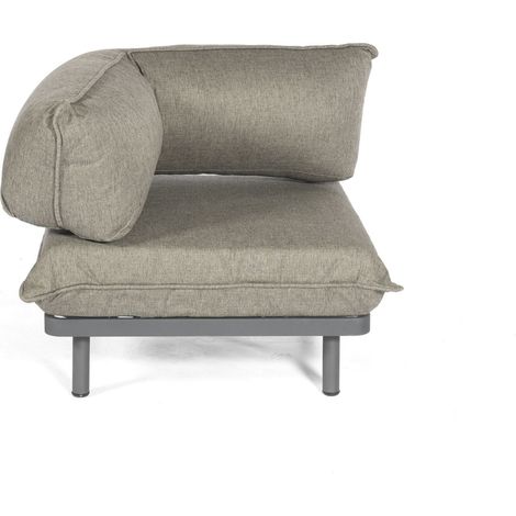 Sonnenpartner Lafayette Lounge-Eckmodul Loungesessel Aluminium inkl. Kissen (1/2)