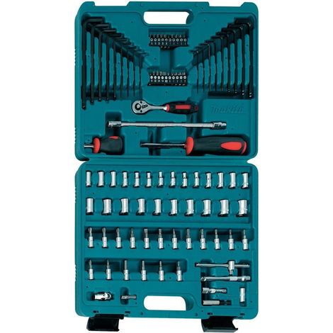 Makita 46470, Juego de destornilladores estándar de alta precisión, acero forjado, verde teal (1/2)