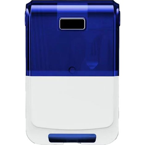 Cage à baguettes murale, maison multifonctionnelle, anti-poussière, égouttoir sans poinçon, boîte de rangement de vaisselle, bleu de base. (1/5)