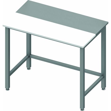 Table de Découpe Inox et Poly - Profondeur 600 - Stalgast