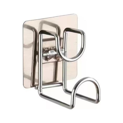 2 Stück selbstklebende Haken ohne Bohren, 304 Edelstahl für den Hausgebrauch, extrem starke wasserdichte Kleiderbügel / Heavy-Duty-Wandhaken für die Küche (1/4)