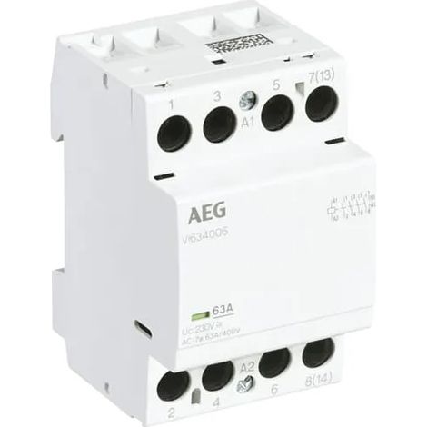 Installationsrelais aeg vi634006 63A 230V