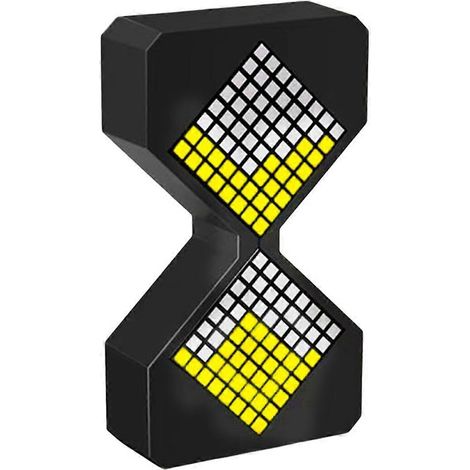 Verstellbares digitales LED-Nachtlicht in Form einer Sanduhr B (1/5)