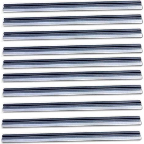 3-1/4 Zoll Hobelmesser, 10er-Packung mit 82 mm Ersatzhobelmessern für Bosch, Makita, DeWalt, Wen 6530, Ryobi, Craftsman und andere tragbare Hobelmaschinen (HSS) (1/4)