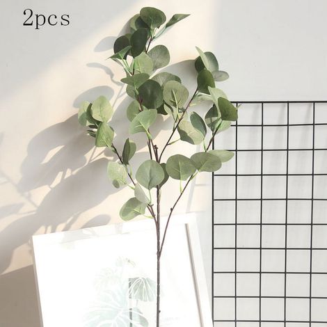 Plante Artificielle - Foliage Buisson 89 cm - Vert - Décoration Intérieure Extérieure Bureau Jardin Mariage - 2 Pièces (1/5)