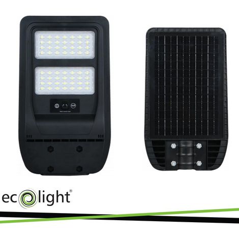 Lampione solare LED 100W 4000K 1000lm IP65 Ecolight