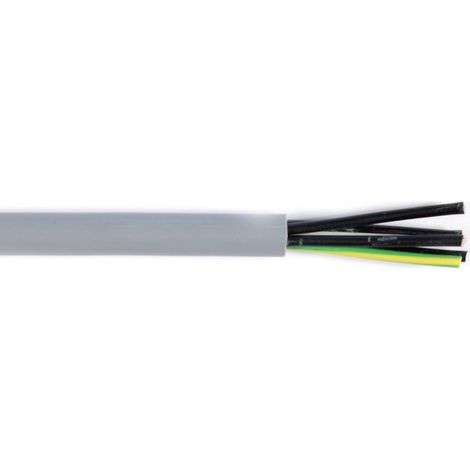 1000m de Câble Souple Non Blindé pour l'Industrie ID CÂBLES YSLY JZ 3G0,75mm² Noirs Numérotés - YSLJZ3G075T1000 (1/2)