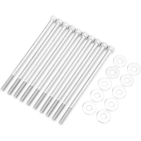 Kit vis et joints M6 inox pour collecteur admission moteur CAMARO CORVETTE GEN III IV LSX LS1 LS2 LS3 LS6 LS7 V8 (1/5)