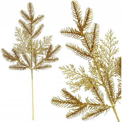 ABETE ALBERO DI NATALE ABETE RAMO DECORATIVO DI ABETE PER ADDOBBO FESTIVO 1 pezzo (1/5)