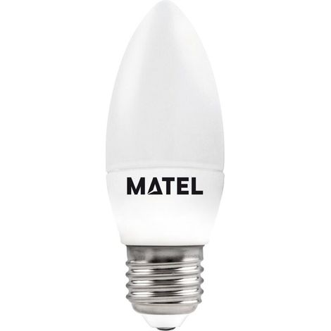 Ampoule bougie LED chaude Matel E27 7W (1/2)