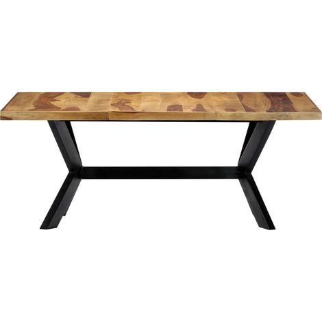 Maison Exclusive - Tavolo da Pranzo 180x90x75cm in Legno Massello di Acacia