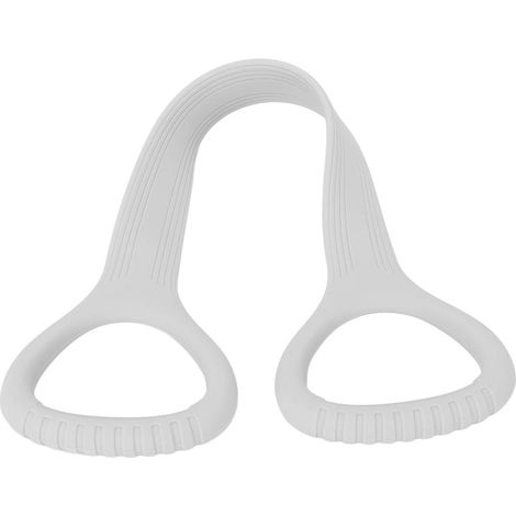 Bande de Résistance en Silicone en Forme de 8 avec Poignée de Massage Gris (1/5)