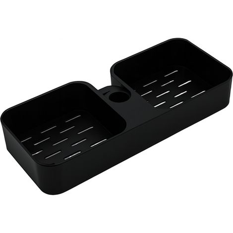 Porta Sapone Mineo per Saliscendi Dh Nero Opaco
