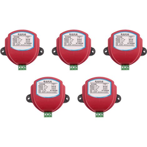 Actionneur 5X 220V pour clapet anti-retour électrique, moteur de clapet anti-retour 1NM pour conduit de ventilation (1/5)